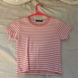 Brandy Melville stripped baby tee